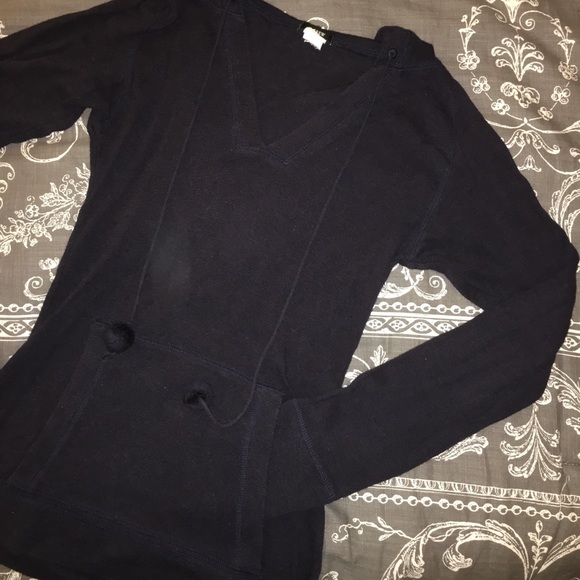 J. Crew Sweaters - J. Crew Waffle Knit Hooded Sweater (S)